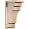 Ekena Millwork Mediterranean Smooth Corbel w/Backplate, Douglas Fir, 7 1/2"W x 8"D x 16"H COR08X08X16MED01SDF - alternate 1